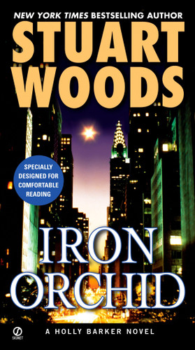 Iron Orchid (Holly Barker) book cover by Stuart Woods