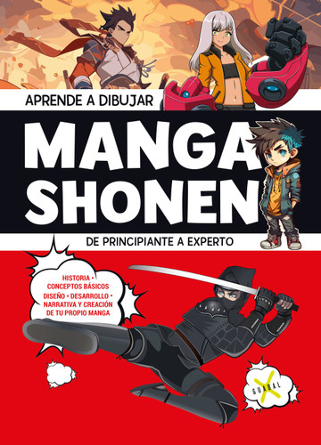Aprende a dibujar Manga Shonen. De principiante a experto / Learn to Draw Shonen Manga book cover by Guadal