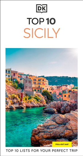 DK Top 10 Sicily: Top 10 lists for your perfect trip, plus an all-weather folded map (Pocket Travel Guide) book cover by DK Travel