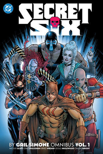 Secret Six by Gail Simone Omnibus Vol. 1 book cover by Gail Simone