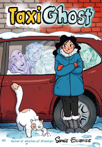 Taxi Ghost: (A Graphic Novel) book cover by Sophie Escabasse