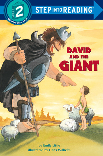 David and the Giant (Step into Reading, Step 2) book cover by Emily Little