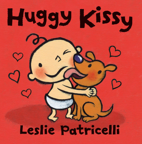 Huggy Kissy: (A Sweet Story About the Many Ways Families Show Love for Babies and Toddlers) (Leslie Patricelli Board Books) book cover by Leslie Patricelli