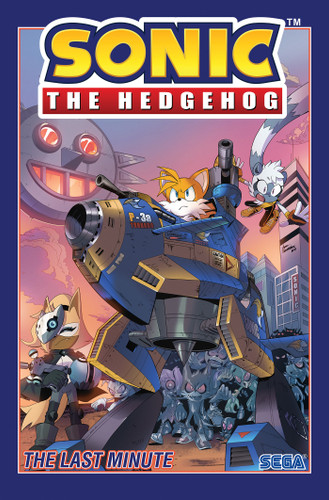Sonic the Hedgehog, Vol. 6: The Last Minute (Sonic The Hedgehog) book cover by Ian Flynn