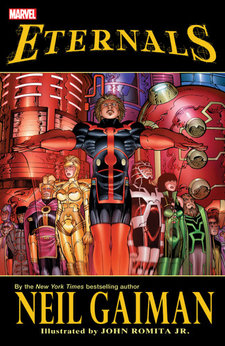 Eternals By Neil Gaiman [New Printing] book cover by Neil Gaiman