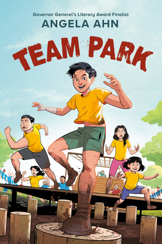 Team Park book cover by Angela Ahn