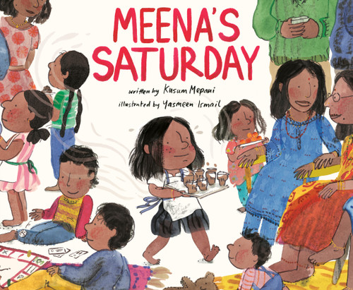 Meena's Saturday book cover by Kusum Mepani