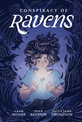 Conspiracy of Ravens book cover by Leah Moore, John Reppion