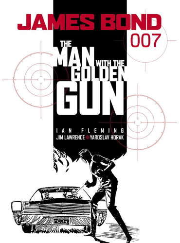 James Bond: The Man With the Golden Gun (James Bond) book cover by Ian Fleming, James Lawrence