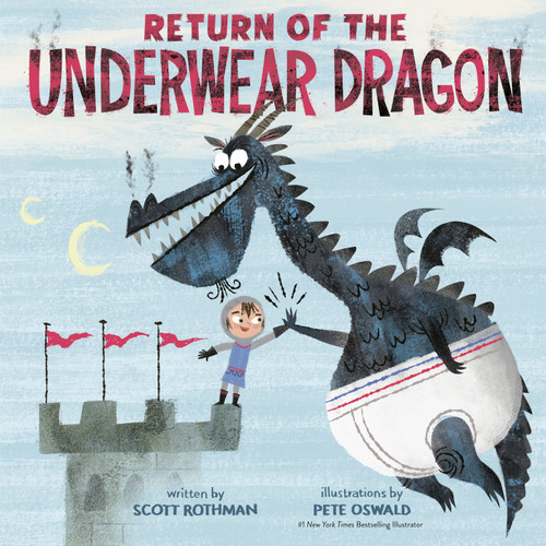 Return of the Underwear Dragon book cover by Scott Rothman