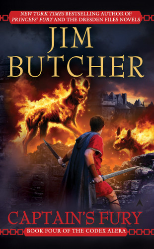 Captain's Fury (Codex Alera) book cover by Jim Butcher