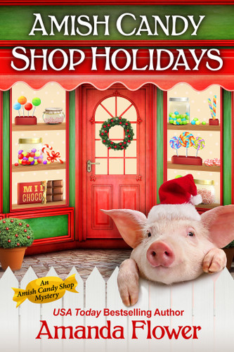 Amish Candy Shop Holidays (An Amish Candy Shop Mystery) book cover by Amanda Flower