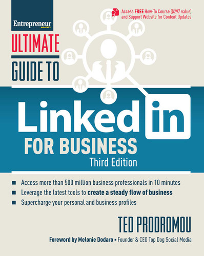 Ultimate Guide to LinkedIn for Business: Access more than 500 million people in 10 minutes (Ultimate Guide) book cover by Ted Prodromou