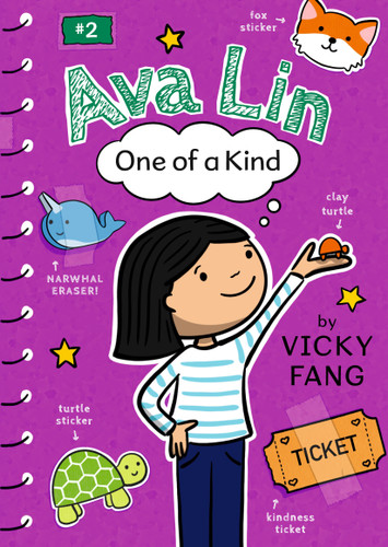 Ava Lin, One of a Kind (Ava Lin) book cover by Vicky Fang