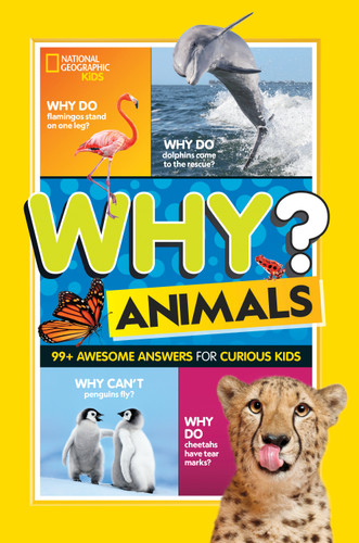 National Geographic Kids Why? Animals: 99+ Awesome Answers for Curious Kids (NGK Why?) book cover by Julie Beer, National Geographic Kids
