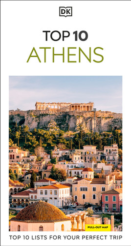 DK Top 10 Athens: Top 10 lists for your perfect trip, plus an all-weather folded map (Pocket Travel Guide) book cover by DK Travel