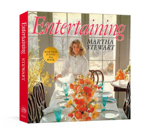 Entertaining book cover by Martha Stewart