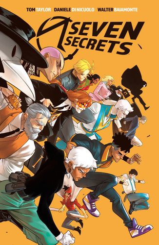 Seven Secrets Deluxe Edition (Seven Secrets) book cover by Tom Taylor