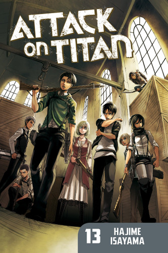 Attack on Titan 13 (Attack on Titan) book cover by Hajime Isayama