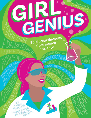 Girl Genius (Generation Girl) book cover by Carla Sinclair
