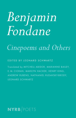 Cinepoems and Others (NYRB Poets) book cover by Benjamin Fondane