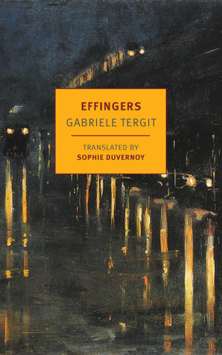 Effingers book cover by Gabriele Tergit