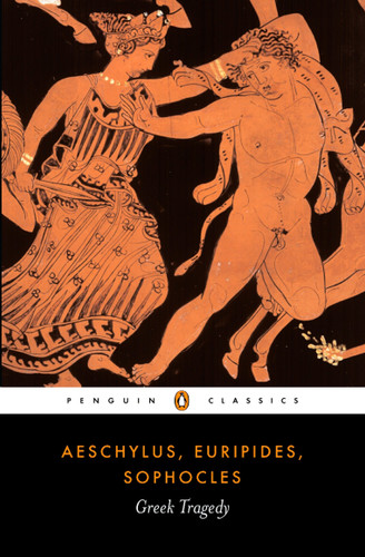 Greek Tragedy book cover by Aeschylus, Euripides, Sophocles