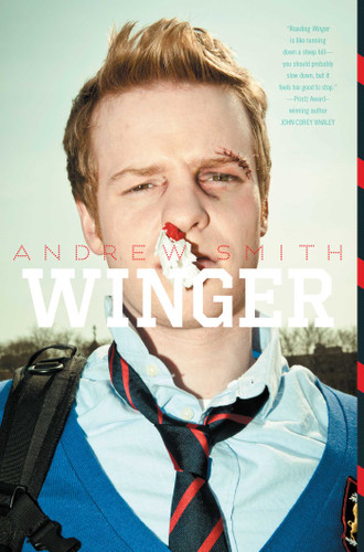 Winger (Bestselling Teen Fiction) book cover by Andrew Smith