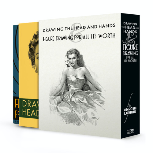 Drawing the Head and Hands & Figure Drawing (Box Set) book cover by Andrew Loomis