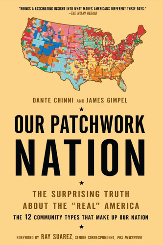 Our Patchwork Nation: The Surprising Truth About the "Real" America book cover by Dante Chinni, James Gimpel Ph.D.