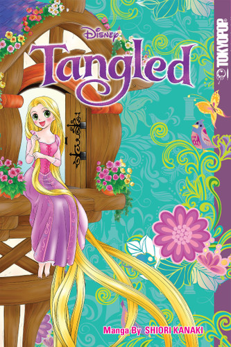 Disney Manga: Tangled book cover by Shiori Kanaki