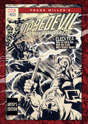 Frank Miller's Daredevil Artist's Edition (Artist Edition) book cover by Roger McKenzie