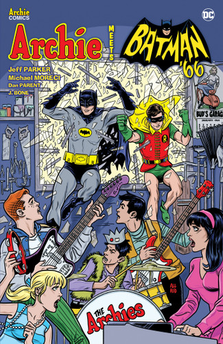 Archie Meets Batman '66 book cover by Jeff Parker, Michael Moreci