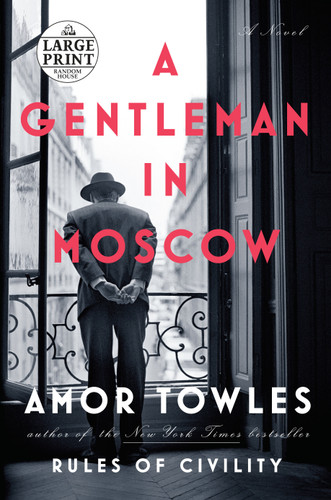 A Gentleman in Moscow: A Novel book cover by Amor Towles