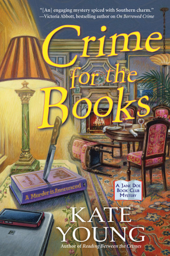 Crime for the Books (A Jane Doe Book Club Mystery) book cover by Kate Young