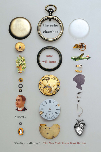The Echo Chamber: A Novel book cover by Luke Williams
