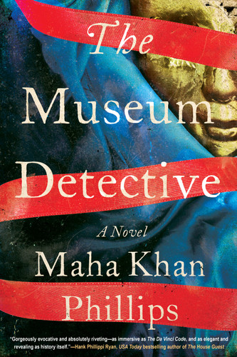 The Museum Detective (A Museum Detective Novel) book cover by Maha Khan Phillips