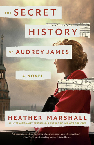 The Secret History of Audrey James: A Novel book cover by Heather Marshall