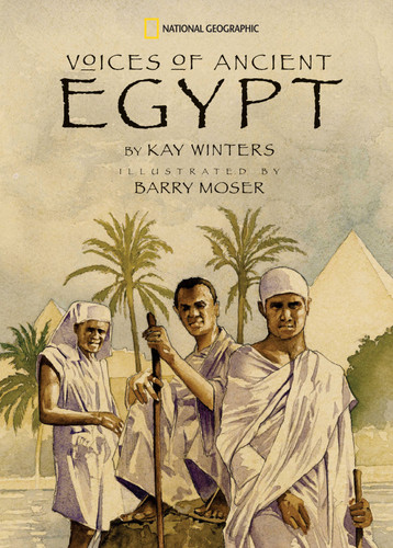Voices of Ancient Egypt book cover by Kay Winters