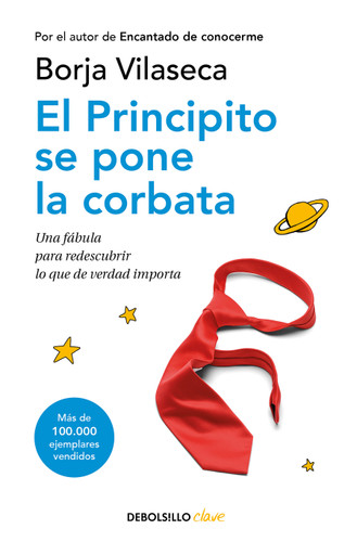 El principito se pone la corbata / The Little Prince Puts on His Tie book cover by Borja Vilaseca