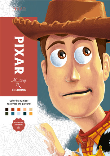 Disney Mystery Coloring: Pixar: A Color by Number Book (Disney) book cover by Disney