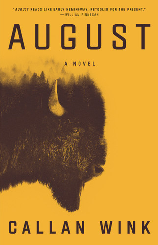 August: A Novel book cover by Callan Wink