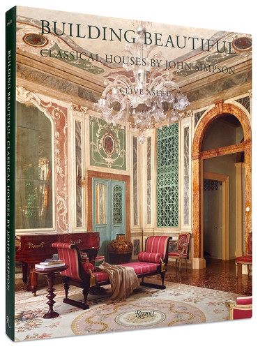 Building Beautiful: Classical Houses by John Simpson book cover by Clive Aslet