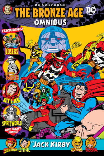 DC Universe Bronze Age Omnibus by Jack Kirby (New Edition) book cover by Jack Kirby