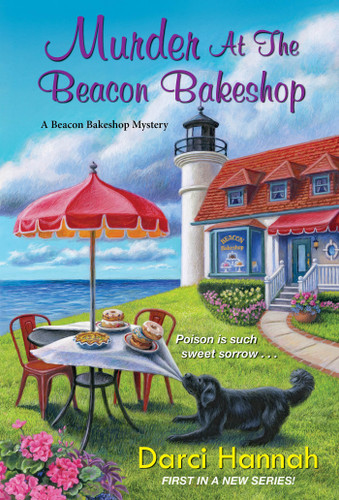 Murder at the Beacon Bakeshop (A Beacon Bakeshop Mystery) book cover by Darci Hannah