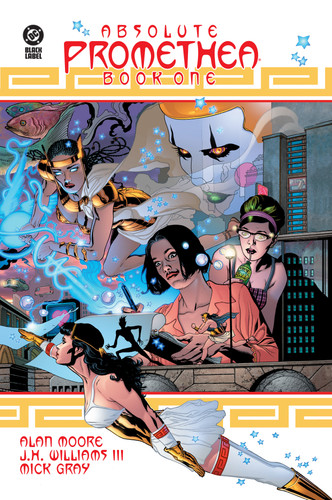 Absolute Promethea Book One (2025 Edition) book cover by Alan Moore