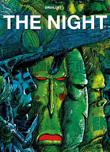 The Night (Graphic Novel) book cover by Philippe Druillet