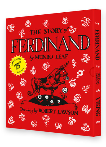 The Story of Ferdinand: 75th Anniversary Edition book cover by Munro Leaf