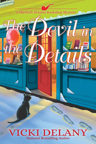 The Devil in the Details: A Sherlock Holmes Bookshop Mystery (A Sherlock Holmes Bookshop Mystery) book cover by Vicki Delany