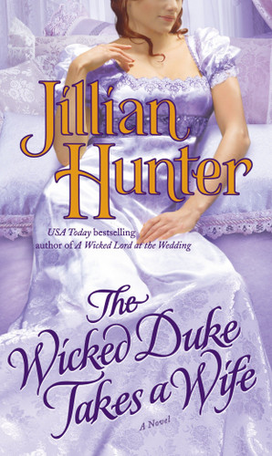 The Wicked Duke Takes a Wife (The Boscastles) book cover by Jillian Hunter